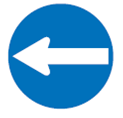 Vorgeschriebene Fahrtrichtung (Verkehrszeichen)