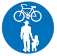 Geh- und Radweg (gemeinsam geführter Weg) (Verkehrszeichen)