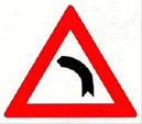 Gefährliche Linkskurve (Verkehrszeichen)