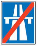 Ende der Autobahn