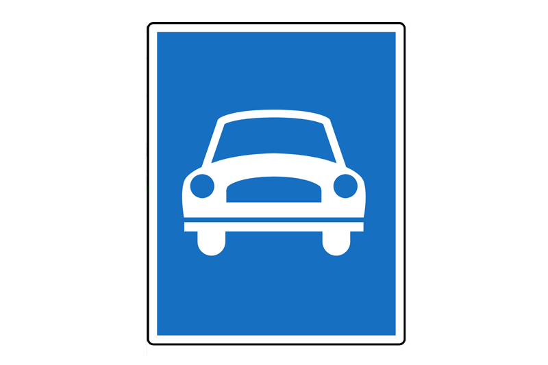 Autostraße (Verkehrszeichen)