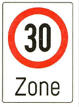 Zonenbeschränkung (Verkehrszeichen)