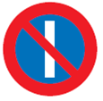 Wechselseitiges Parkverbot (ungerade Tage) (Verkehrszeichen)