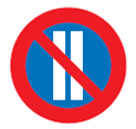 Wechselseitiges Parkverbot (gerade Tage) (Verkehrszeichen)