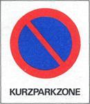 Beginn einer Kurzparkzone (Verkehrszeichen)