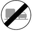 Ende des Überholverbotes für Lastkraftfahrzeuge (Verkehrszeichen)